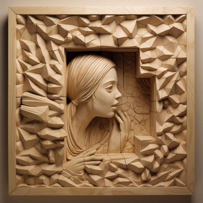 نموذج ثلاثي الأبعاد لآلة CNC 3D Art 